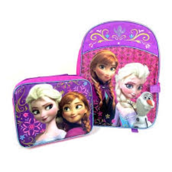 Disney Frozen Backpack with Detachable Lunch Kit